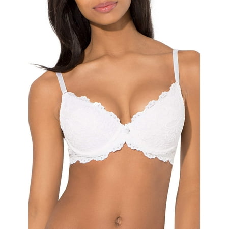 Womens Signature Lace Push-Up Bra, Style 85046 (Best Bra For 32a)