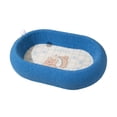 thumbnail image 1 of Bunblic Cat Scratcher Pad Creative Scratch Play Resting Stylish Cat Scratching Board Dark Blue, 1 of 8