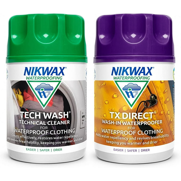 Up and Under. Nikwax Tech Wash / TX.Direct Twin Pack