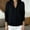 Black, variant on Beige Women's Oversized Long Sleeve Pullover Sweaters Crew Neck Neck Button Soft Lightweight Long Sleeve Sweater, Basic Knit Pullover for Casual Daily Wear, Business, Travel and Everyday Layering XL