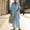 Sky Blue, variant on Linen Sets For Women Beach Travel Set Linen Sets For Women Dressy Casual Sets Linen 3 Piece Set For Women 2 Piece Linen Set For Women Trouser Pants Suits Wide Leg Pants Lounge Set