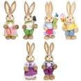thumbnail image 1 of 2x Conejo de Pascua de Paja Decoración Foto Props Estatuas de para 2x Conejo de Pascua de Paja Decoración Foto Estatuas Gloria  Conejo de Pascua de paja, 1 of 6