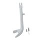 thumbnail image 3 of Pata de cabra para motocicleta Pata de cabra lateral para motocicleta Soporte para patinete Soporte para scooter con 29cmx2.5cm, 3 of 8