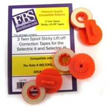 EBS Premium QualityPackage of Three Lift-Off Correction Tape Compatible with Nu-Kote #86TL, 86L GRC #T355, T362, T375