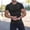 Black |#16, variant on Men's Dry Fit Workout Shirts - Moisture-Wicking, Quick-Dry, 4-Way Stretch Athletic Tees for Running & Sports (Deep Red,M)