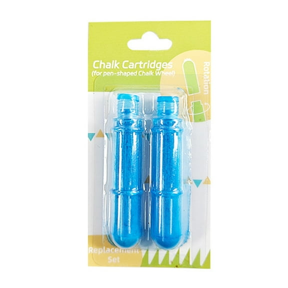 Yammee Tailor Sewings Fabric Chalk Marker Pen-shaped Chalk Wheel Erasable Fabric Chalk