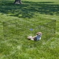 thumbnail image 6 of MidWest Home for Pets Foldable Metal Exercise Pet Dog Playpen Without Door, 24" High, 6 of 8
