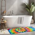 thumbnail image 2 of Colorful Tie Dye Rainbow Pattern Kitchen Rug Mat,Kitchen Runner Rugs Non Skid Washable,Decorative Kitchen Floor Mats for Kitchen,Sink,Laundry,17"x47.2", 2 of 7