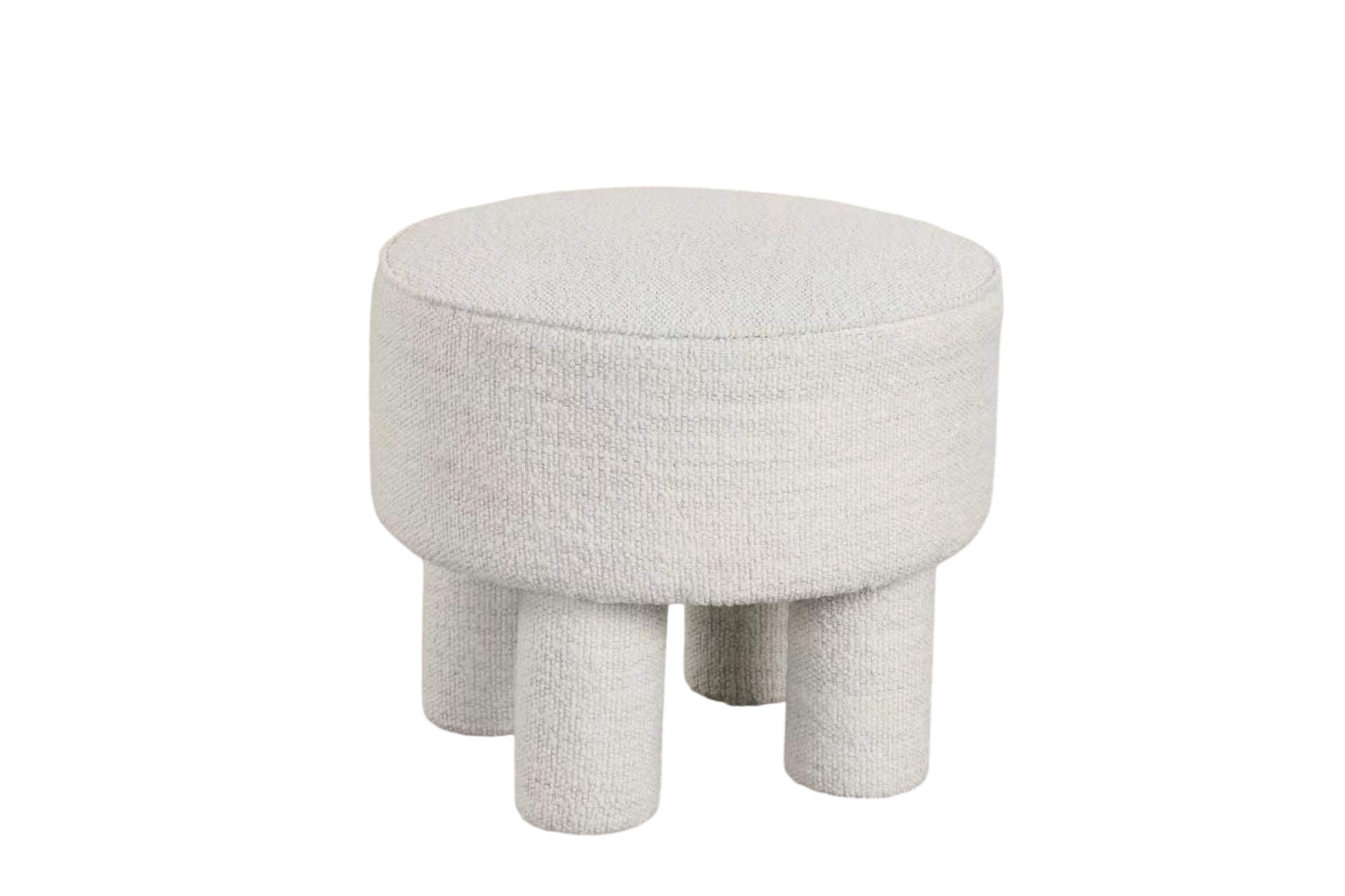 Better Homes & Gardens Adlin Ottoman, Cream Boucle