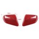 thumbnail image 2 of Decoración de cubierta de espejo retrovisor para 2015 2016 2017 2018 2019, grano de fibra roja, 2 of 5