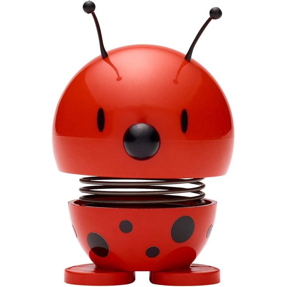 Hoptimist Ladybird 4.5 x 5.8 x 6.8 cm Red