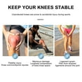 thumbnail image 5 of Kumdkd Professional Knee Support Brace for Running & Basketball - Breathable Nylon Knee Strap for Meniscus Pain Relief & Injury Prevention - S-XXXL Sizes, 5 of 9