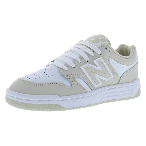New Balance 480 GS Girls Shoes Size 4, Color: Grey/White
