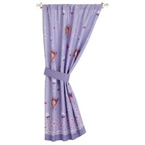 Disney Sofia Tiara Girls Bedroom Curtain Panel