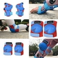 thumbnail image 4 of BOSONER Kids/Youth Knee Pads Elbow Pads Wrist Guards Set for 3-15 Years, Child Protective Gear Set for Roller Skates, Cycling, BMX Bike, Skateboard, Inline Skating, Scooter Riding Sports, 4 of 8