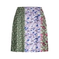 thumbnail image 3 of Faldas de Verano para las Mujeres Impresión Hoja Plisado Tenis Atlético Elástico Pantalones Cortos, Falso Dos Piezas Pantalones Falda para Diario, 3 of 6