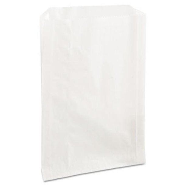 Bgc 300422 Pb25 GreaseResistant Sandwich Bags White
