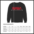 thumbnail image 7 of Vintage NASA Worm Logo Crewneck Sweatshirt Astronaut Space Exploration Emblem, 7 of 7
