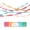 Candy, variant on 5 Rolls Rainbow Party Streamers Crepe Paper,Candyland Party Decorations for Christmas,Birthday,Wedding,Bachelorette,Bridal/Baby Shower,Hanging Candyland Backdrop Decoration