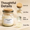 thumbnail image 3 of Handmade Aromatherapy Candle in Mini Pudding Jar – Romantic Wedding Gift & Cozy Home Decor with Natural Soy Wax, Perfect for Celebrations and Special Occasions, 3 of 5
