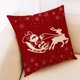 thumbnail image 3 of Funda de almohada Flybaeast con diseño navideño para sofá, coche, decoración del hogar, decoración navideña y estilo rústico. (C), 3 of 3