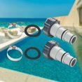 thumbnail image 4 of Almencla Hose Adapter Hose Connections Adjustable Clamp Pool Accs for Water Pump Set Set A, 4 of 8