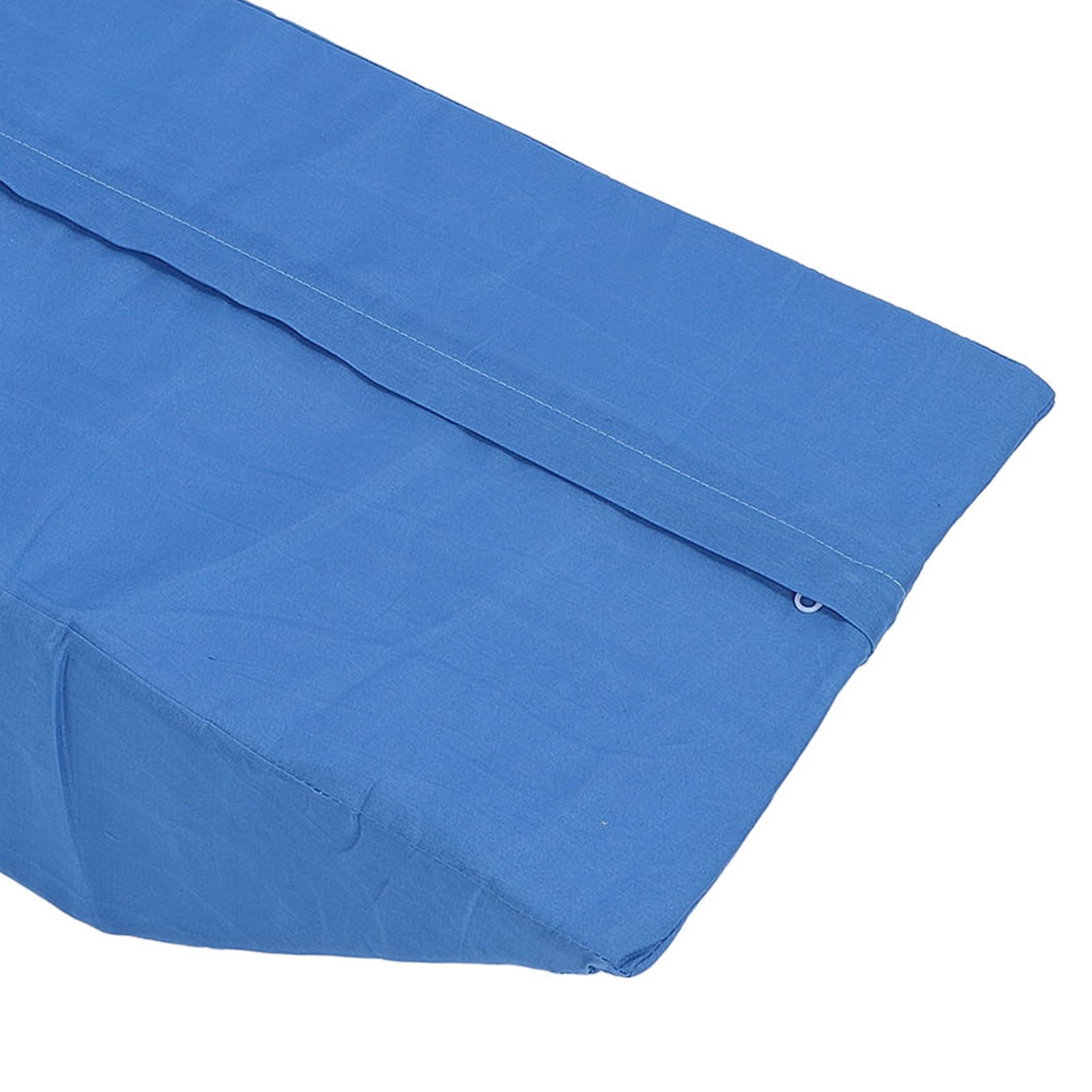Yajisi Leg Wedge Pillow Ergonomic High Density U Shaped Leg Elevation Pillow for Sleeping, Support Cushion with Removable Cover, 23x11x6 inches / 59x28x15cm, Blue