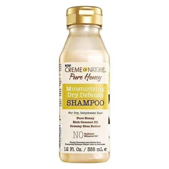 Creme of Nature Moisturizing Dry Defense Shampoo, 12 Ounce