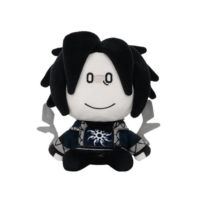 Muñeca de peluche negra para dos juegos de peluche, 20 cm