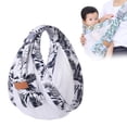 thumbnail image 3 of Portabebés transpirable de verano, portabebés de malla 3D ajustable con correas gruesas para los hombros y bolsillo para piscina y playa, 3 of 8