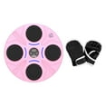 thumbnail image 3 of DYNWAVECA Electronic Boxing Machine Music Boxing Target with Light Speed Adjustable with Boxing Gloves for Taekwondo Martial Arts Sanda Pink, 3 of 10