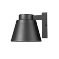 thumbnail image 2 of 544S-BK-LED-Z-Lite-Asher - 10W 1 LED Outdoor Wall Sconce In Modern Style-5 Inches Tall and 5.5 Inches Wide-Black Finish, 2 of 2