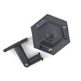 thumbnail image 2 of 1Pc Panel solar L-ED Sensor Luz de pared Lámpara hexagonal Path Way Garden Fence Lamp Abanopi Lámpara de sensor, 2 of 7