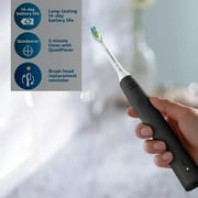 PHILIPS Sonicare Electric Toothbrush, DiamondClean Power Rechargeable Toothbrush, Black