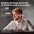 thumbnail image 4 of Auriculares in-ear gamer inalámbricos Haylou Bluetooth X1 S blanco con luz LED, 4 of 8