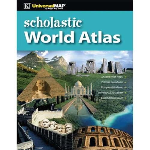Universal Map 11768 World Scholastic Atlas