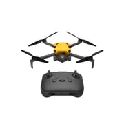 SKYROVER X1 48MP 4K Camera Drone (Yellow) Bundle with Hard Case, Memory Card and Landing Pad (4 Items)