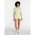 thumbnail image 2 of No Boundaries Sleepwear Oversized Graphic Cotton Tee, Women’s and Women’s Plus XXS-3X, 2 of 5