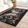 thumbnail image 1 of Butterfly Rugs for Girls Bedroom - Butterfly Rug & Home Decor, 2x3 Area Rug, Floral Moth Rugs for Entryway, Washable Non Slip Soft Small Indoor Door Mat, Girls Flower Carpet & Room Decorations, 1 of 7