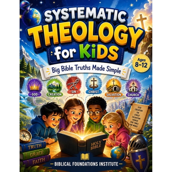Systematic Theology for Kids: A Simple and Structured Guide to Understanding Who God Is, What He Has Done, and How to Li, (Paperback)