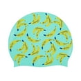 thumbnail image 2 of Sporti Banana Silicone Swim Cap, 2 of 3