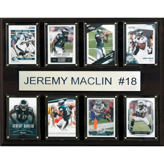 Jeremy Maclin Philadelphia Eagles 12'' x 15'' Plaque
