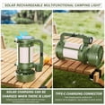 thumbnail image 4 of Linterna Solar para Acampar Al Aire Libre con Ventilador, Linterna LED Portátil, Lámpara de Tienda, Reflector para Acampar Al Aire Libre y Hacer Senderismo., 4 of 8