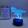 thumbnail image 1 of YSITIAN Dinosaur Series Night Light 16 Colors 3D LED Illusion Lamp Remote Control Toys Children's Home Decoration Light -- Dinosaur H（Black Seat） YT-14242, 1 of 5