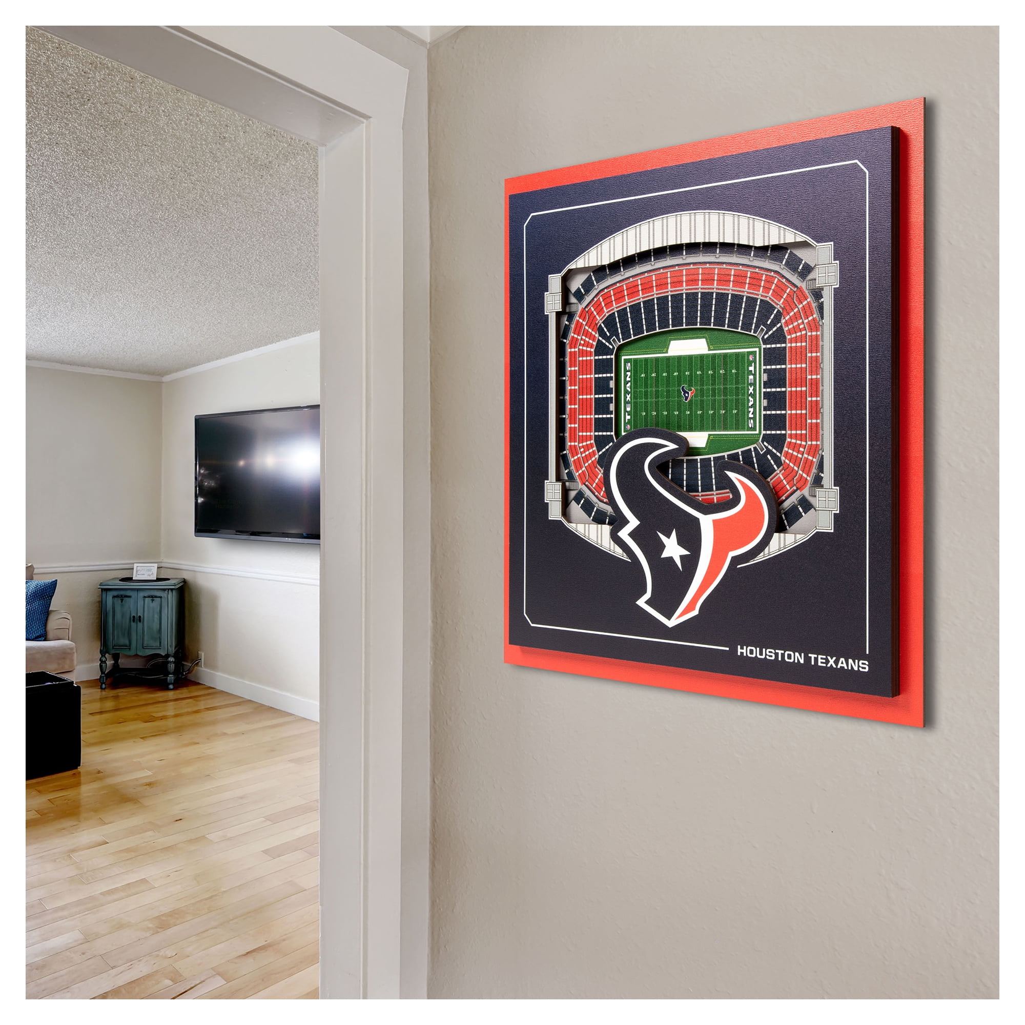 IDNA Houston Texans 12" x 12" Stadium Series 3D Wall Art