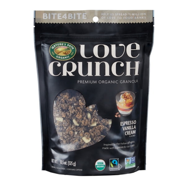 Love Crunch, Granola, Organic, Espresso Vanilla Cream, 11.5oz Pouch