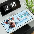 thumbnail image 3 of Just a Certified Nursing Assistant Cna Who Loves Her Bull Terrier Desk Mat Full Keyboard Mouse Pad Bully Dog Lovers Gifts Idea Large Mousepad - 00003, 3 of 5