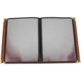 thumbnail image 4 of Recipe Book Pvc Menu Cover Clear Sleeves Transparent Restaurant Covers, 4 of 5