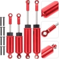 thumbnail image 2 of 4Pcs RC Car Shocks Absorber Aluminum Alloy RC Car Damper Replacement Car Model Damper, 2 of 9