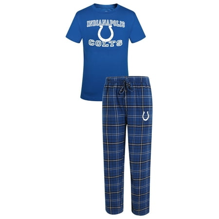 Flannel Mens Pajamas - Indianapolis Colts NFL